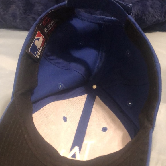 Los Angeles Dodgers Blue hat adjustable - Picture 3 of 4